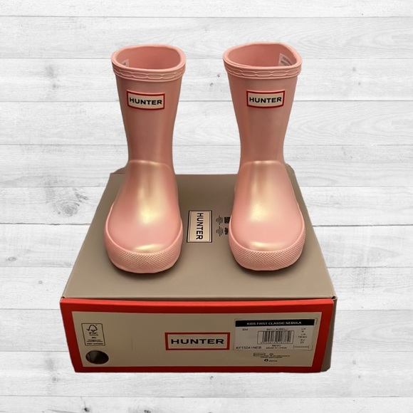 Hunter Other - NWT Hunter Kids' First Classic Nebula Rain Boots